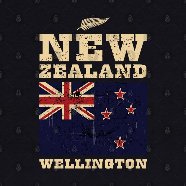 Flag of New Zealand by KewaleeTee